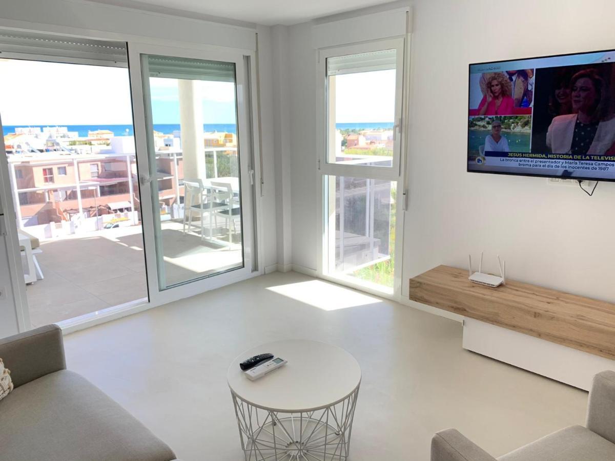 Beautiful Apartment With Pool Near The Beach Oliva Ngoại thất bức ảnh